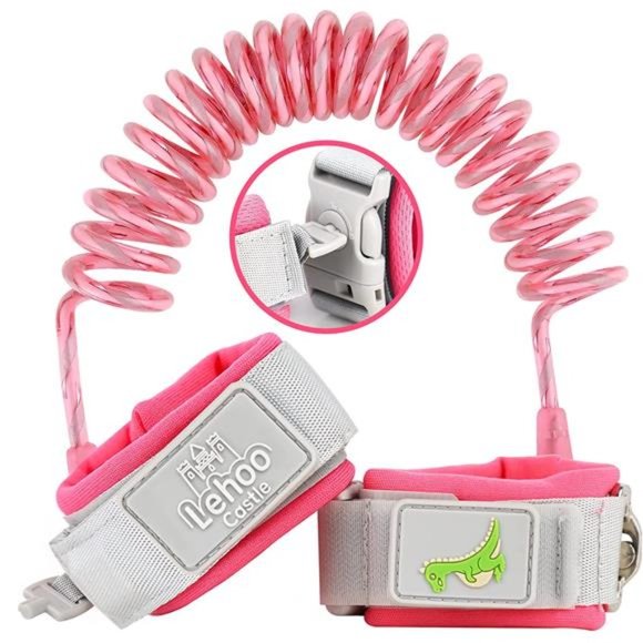 Lehoo Castle Anti Lost Wrist Link, Kid Harness with Key Lock